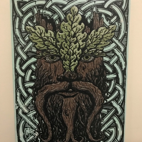 Boho tree canvas - Picture 1 of 1